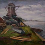Verkocht.Prins.Claas Prins.1903-1968.De molen van Weesp.